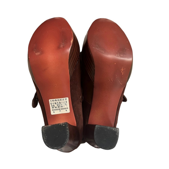 *SOLD** Jill Stuart T-Strap Platform Mary Jane’s Size 5 - Picture 5 of 6